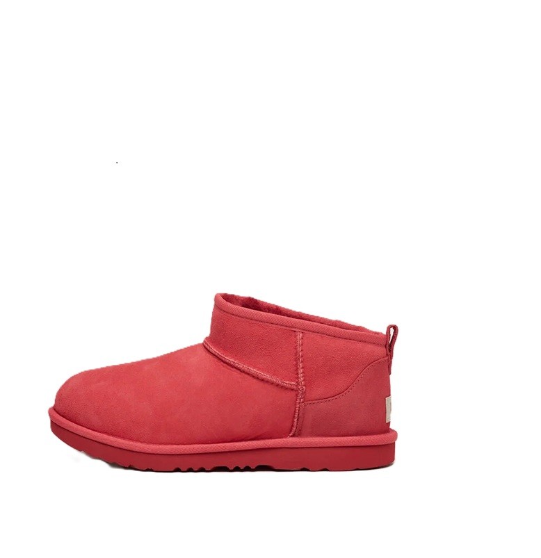 Little Kid\'s UGG Classic Ultra Mini Red (1130750K-SBR) Little Kid\'s UGG Classic Ultra Mini Red (1130750K-SBR)