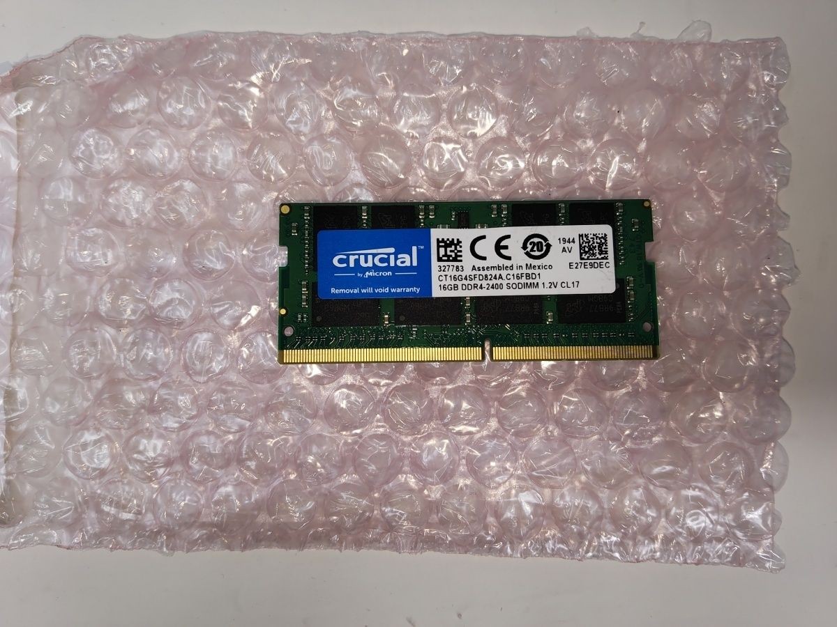 Crucial CT16G4SFD824A.C16FBD1 Laptop Memory 16GB DDR4 SODIMM RAM