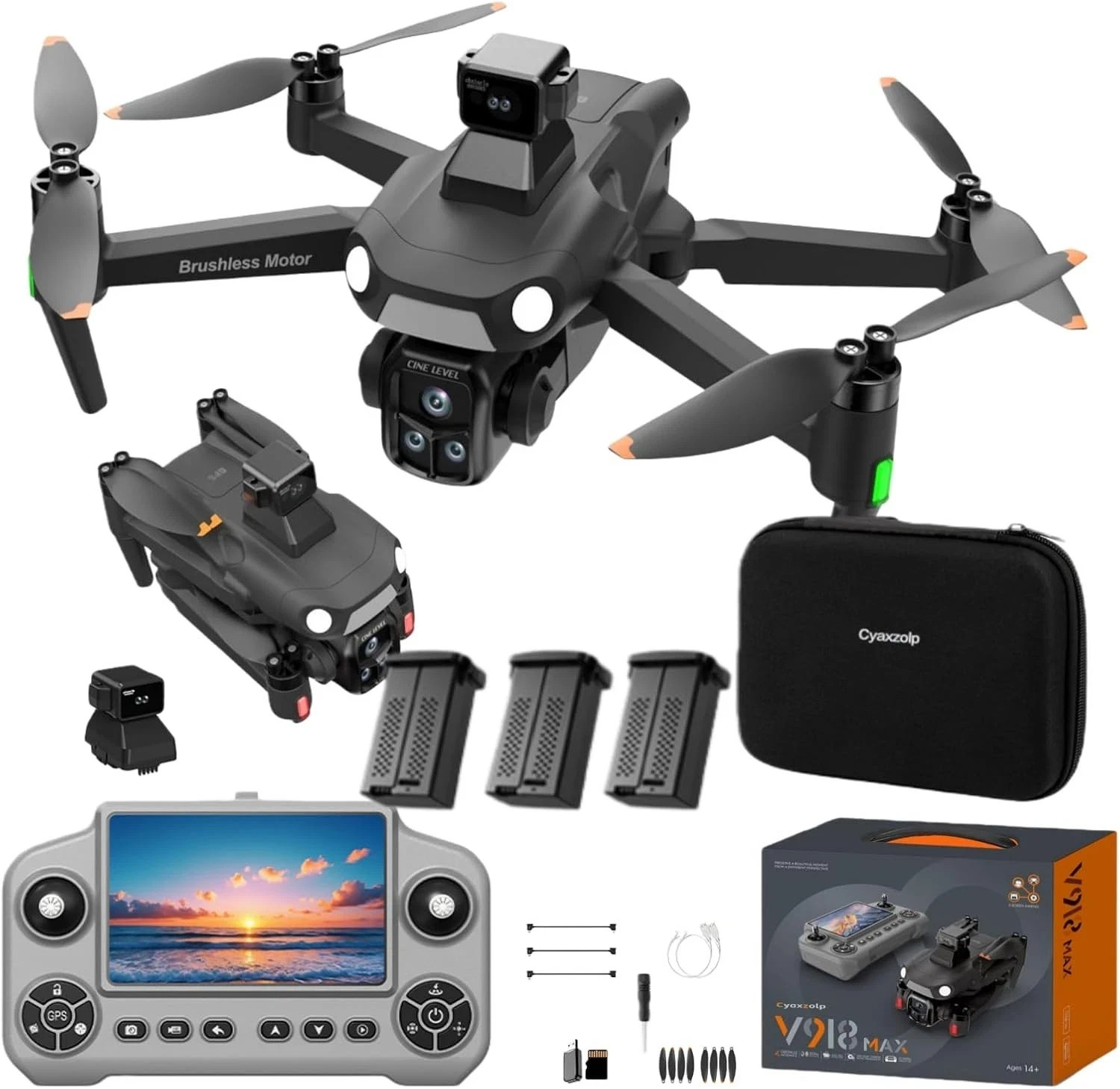 Drone with 8K Camera Drones for Adults,4.5-inch LCD High-definition Large Displa Drone with 8K Camera Drones for Adults,4.5-inch LCD High-definition Large Displa
