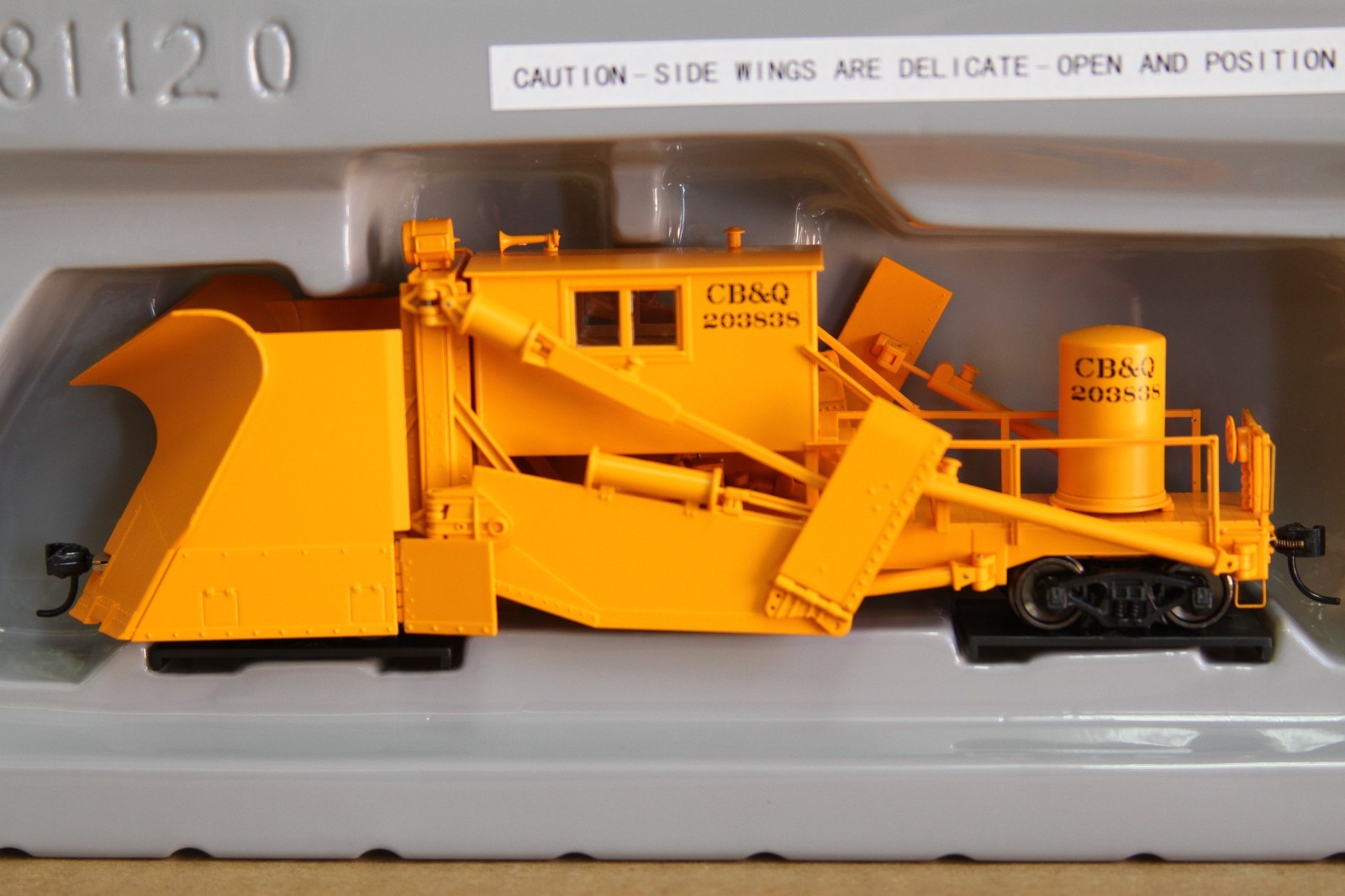 Walthers Proto - Jordan Spreader - CB&Q - HO Scale - 920-110119 Walthers Proto - Jordan Spreader - CB&Q - HO Scale - 920-110119