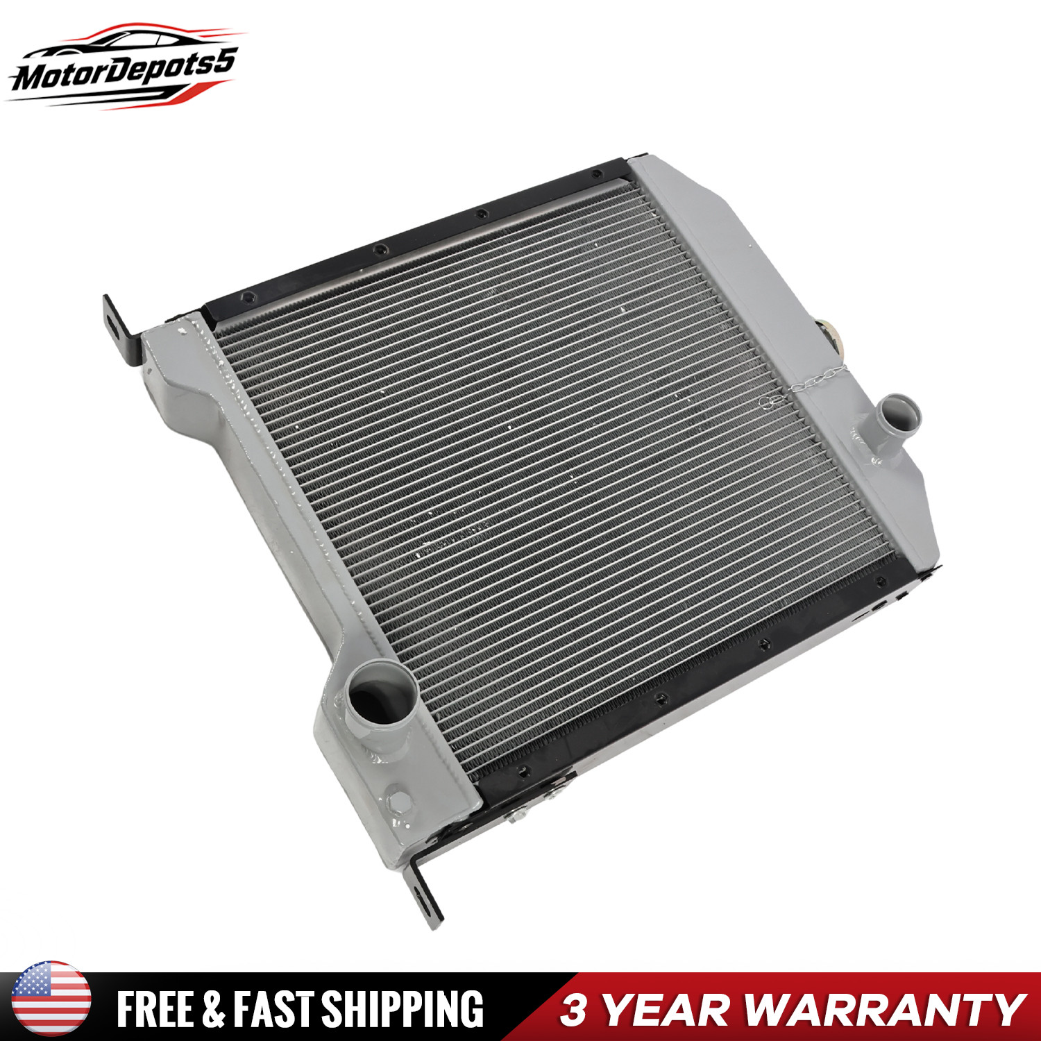Aluminum 3 Row Radiator For Case 1840 1845C Skid Steer Loader 1347609C1 Aluminum 3 Row Radiator For Case 1840 1845C Skid Steer Loader 1347609C1