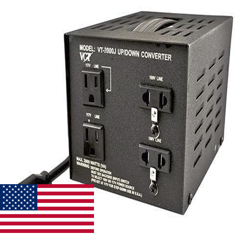 Vct Vt-3000J Japanese Step Up/Down Voltage Transformer Converts Japan 100 Volts Vct Vt-3000J Japanese Step Up/Down Voltage Transformer Converts Japan 100 Volts