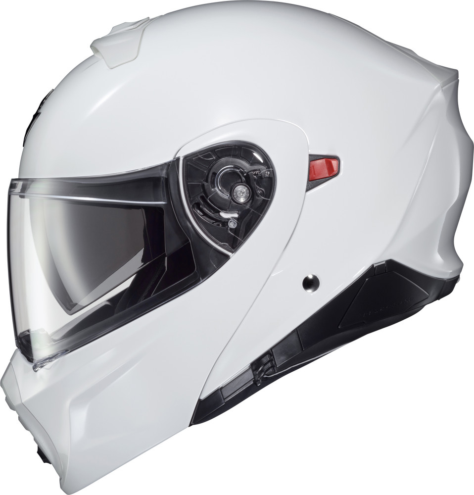 SCORPION EXO-GT930 TRANSFORMER MOTORCYCLE HELMET GLOSS WHITE SIZE X-LARGE
