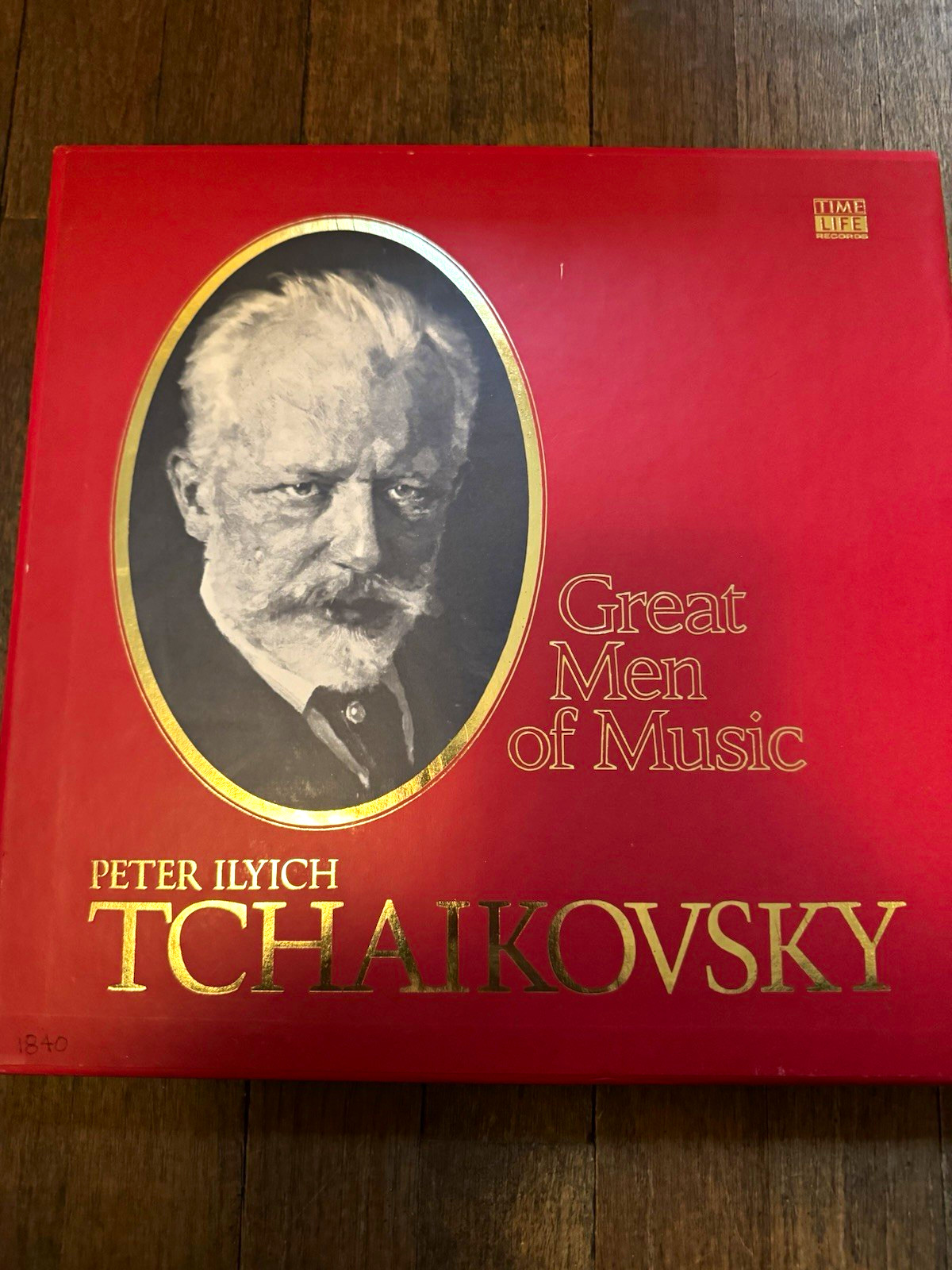 Time Life Records Great Men of Music: Tchaikovsky vinyl records Classical Red Time Life Records Great Men of Music: Tchaikovsky vinyl records Classical Red