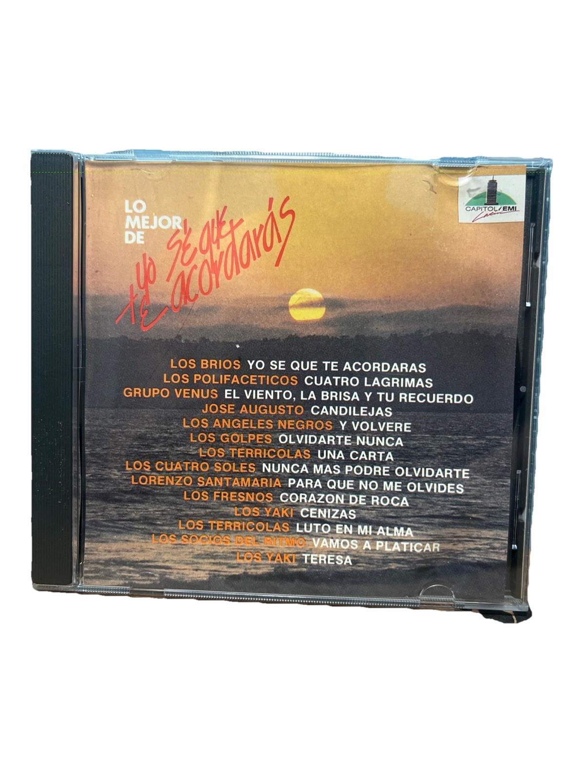 Lo Mejor de Yo Se Que Te Acordaras Various Artists 1990 Los Brios Terricolas CD