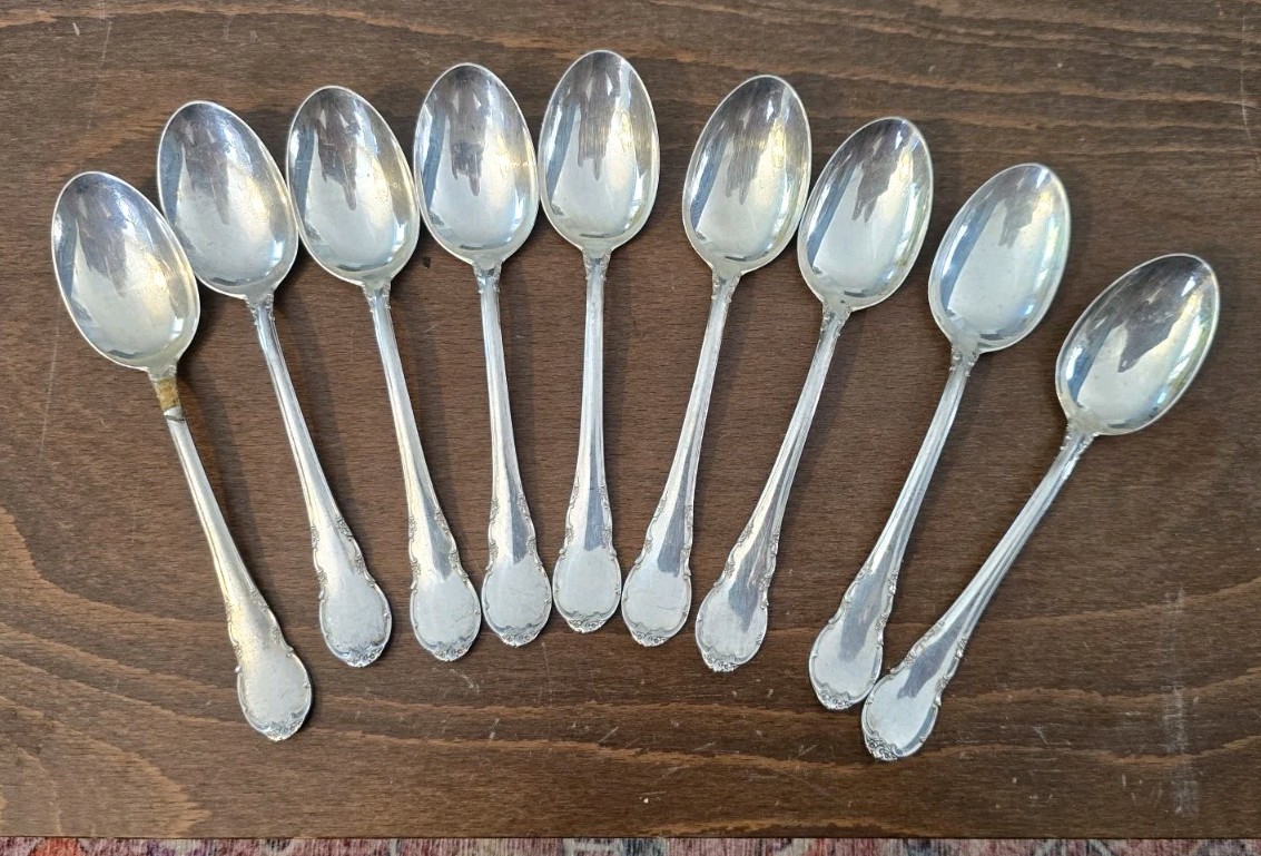 Vintage sterling soup spoon Lunt Modern Victorian 6 Vintage sterling soup spoon Lunt Modern Victorian 6