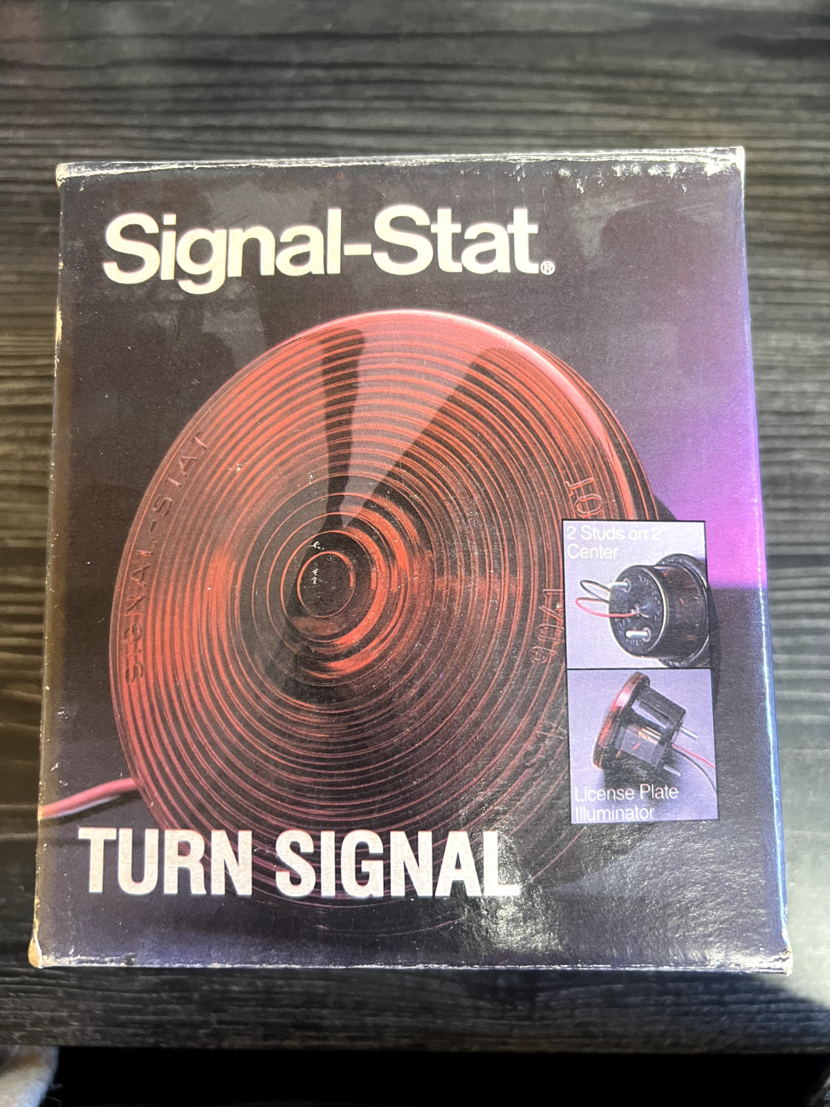Universal Mount Stop/Turn/Tail  W/license,two Stud,two WIRE  Signal-stat 540D