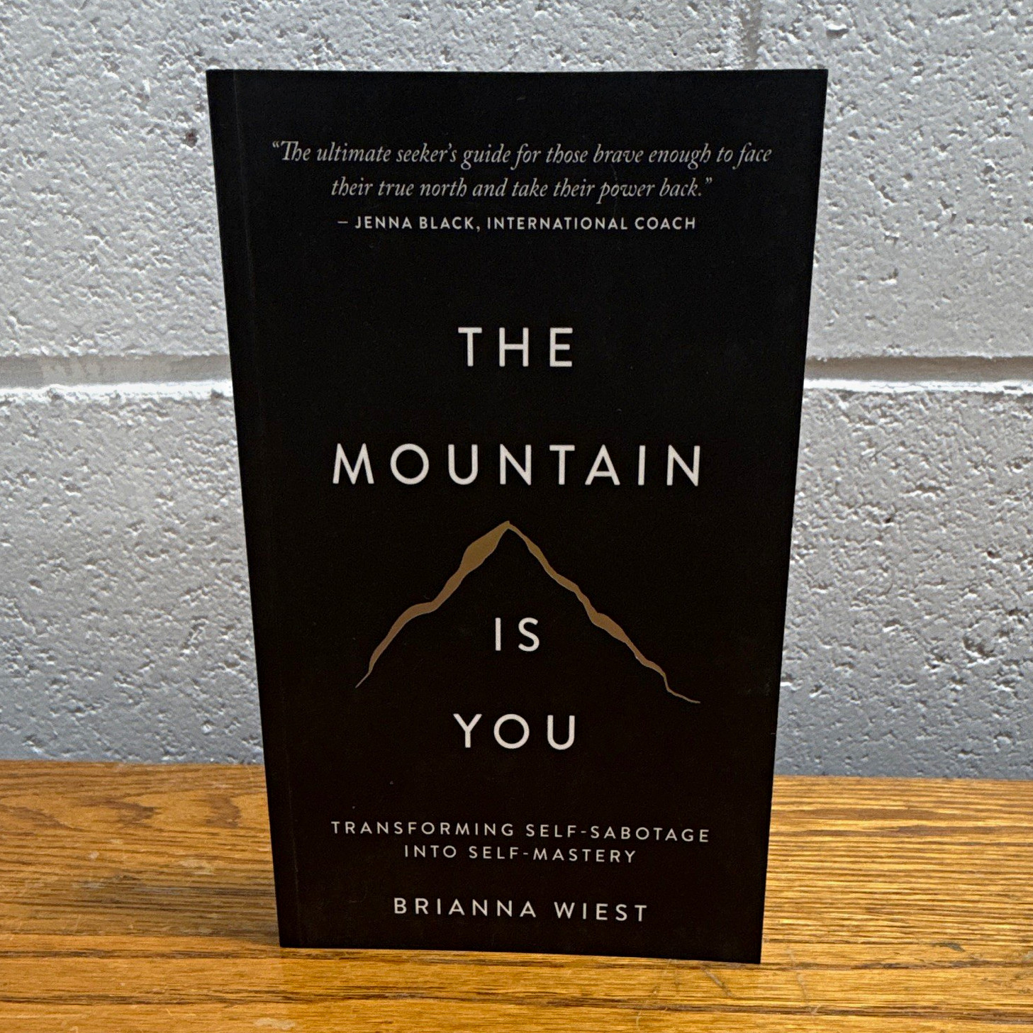 The Mountain Is You, Brianna Wiest Paperback Nonfiction Self-Help Self-Mastery The Mountain Is You, Brianna Wiest Paperback Nonfiction Self-Help Self-Mastery