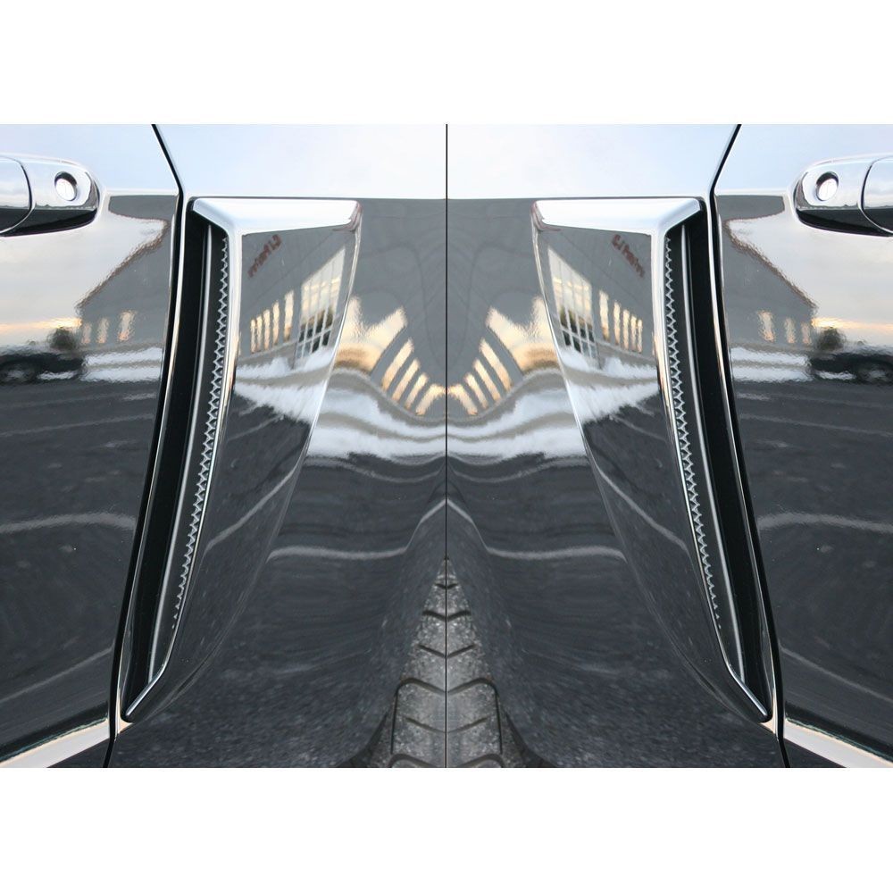 2010-2014 Ford Mustang GT500 - Shelby Super Snake O.E. Rear Quarter Side Scoops 2010-2014 Ford Mustang GT500 - Shelby Super Snake O.E. Rear Quarter Side Scoops