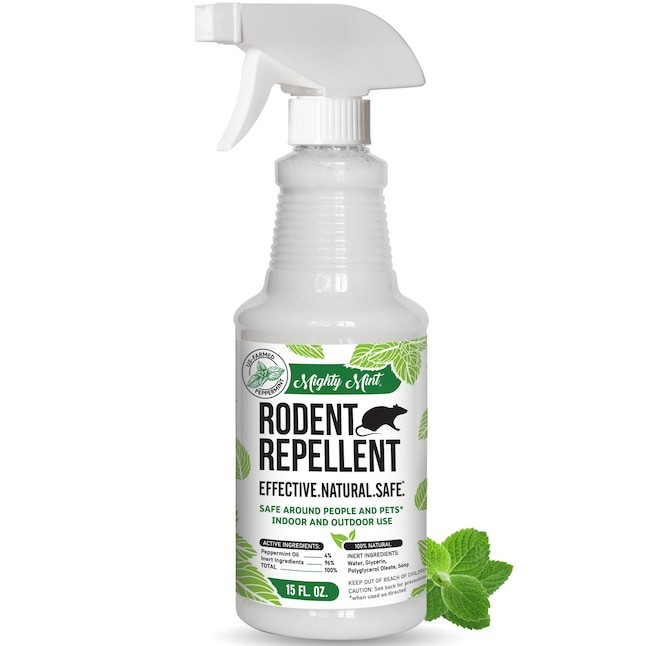 Mighty Mint Peppermint Oil Spray Rodent Repellent Mighty Mint Peppermint Oil Spray Rodent Repellent