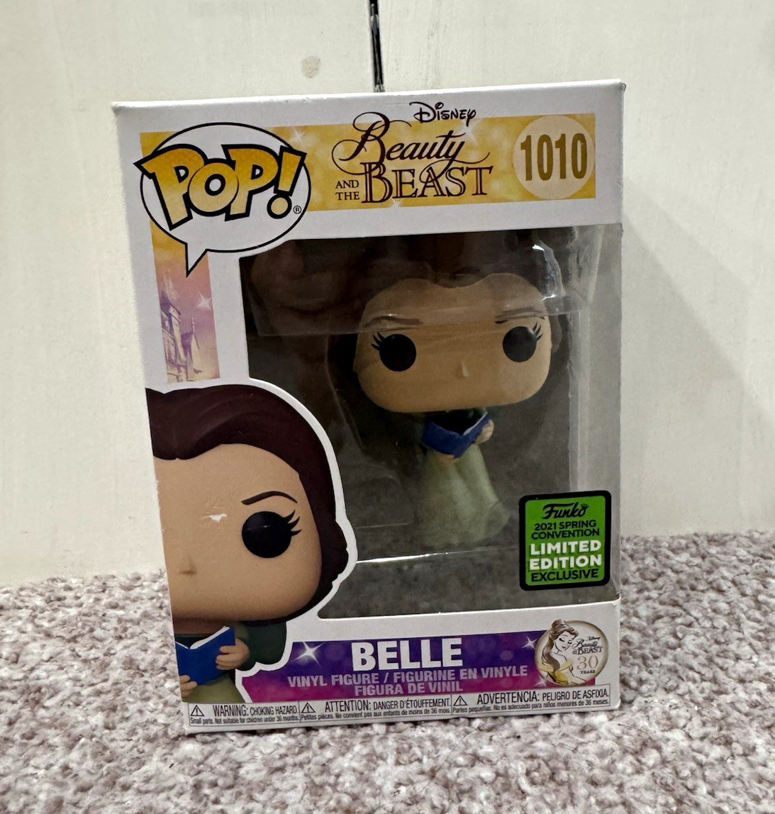 Funko Pop Vinyl Disney Beauty and the Beast Belle Funko Exclusive #1010 Funko Pop Vinyl Disney Beauty and the Beast Belle Funko Exclusive #1010