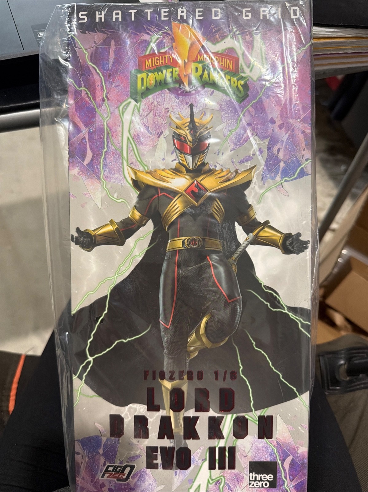ThreeZero FigZero 1/6 Power Rangers: Shattered Grid Lord Drakkon Evo III Figure ThreeZero FigZero 1/6 Power Rangers: Shattered Grid Lord Drakkon Evo III Figure