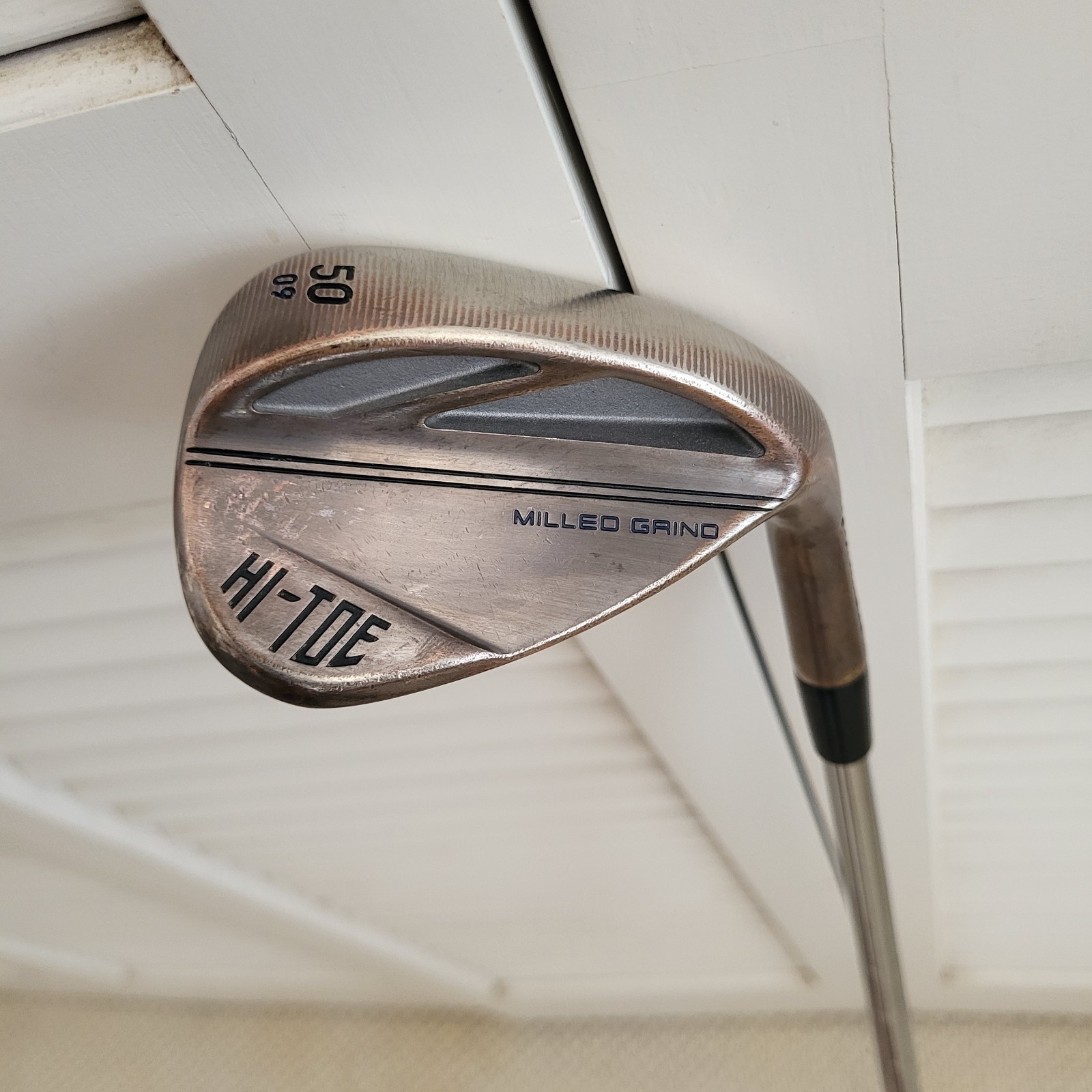 TaylorMade Hi Toe 3 SB 50* Gap Wedge Steel Very Good TaylorMade Hi Toe 3 SB 50* Gap Wedge Steel Very Good