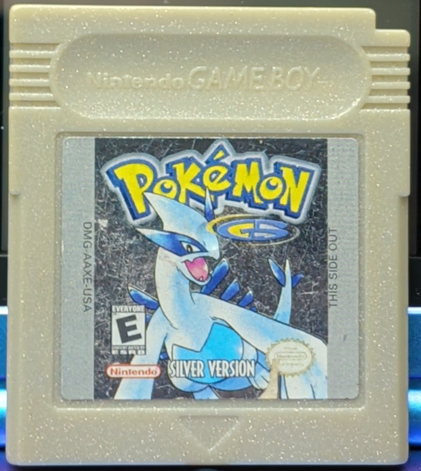 Pokemon Silver Version (Nintendo Game Boy Color, 2000) Authentic New Battery Pokemon Silver Version (Nintendo Game Boy Color, 2000) Authentic New Battery