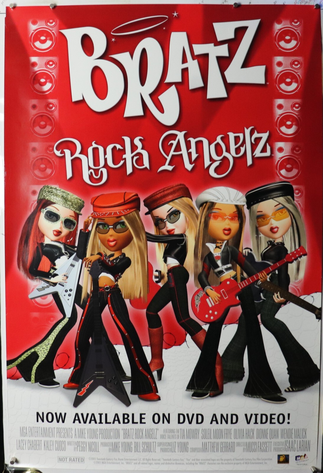 BRATZ ROCK ANGELZ ONE SHEET MOVIE DVD release POSTER 27