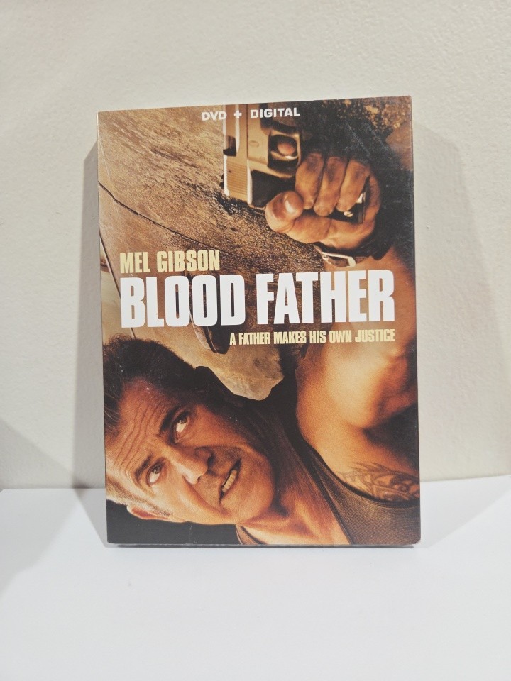 Blood Father DVD Slipcover Mel Gibson New Sealed Blood Father DVD Slipcover Mel Gibson New Sealed