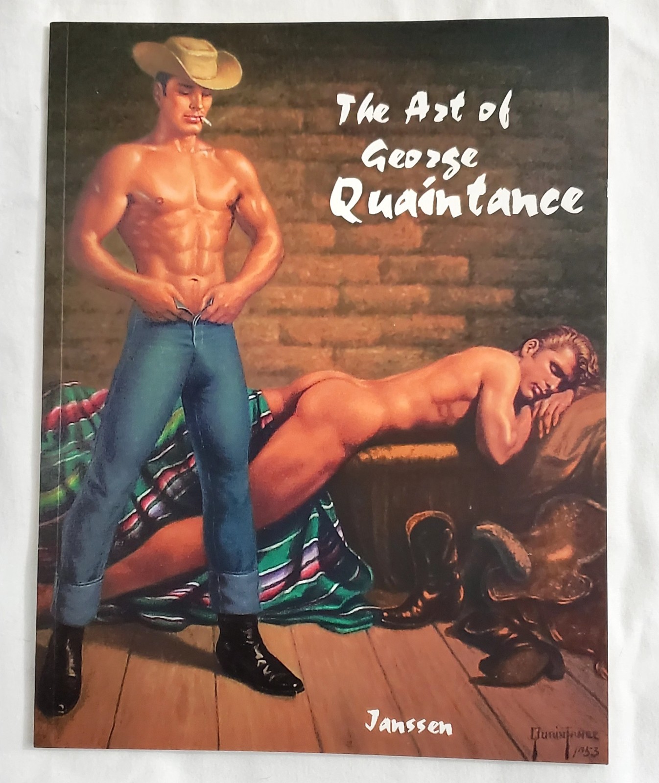 The Art of George Quaintance / Erotic Male Illustrations / RARE
