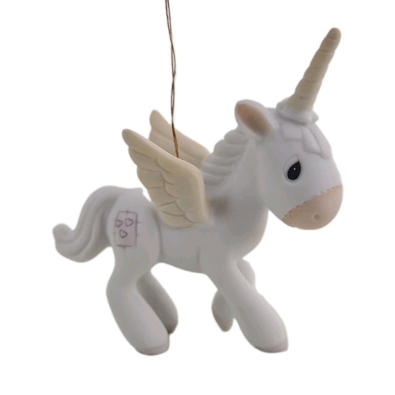 🚨 Precious Moments Enesco Ornament 1982 E-2371 Unicorn Figurine Christmas Rare