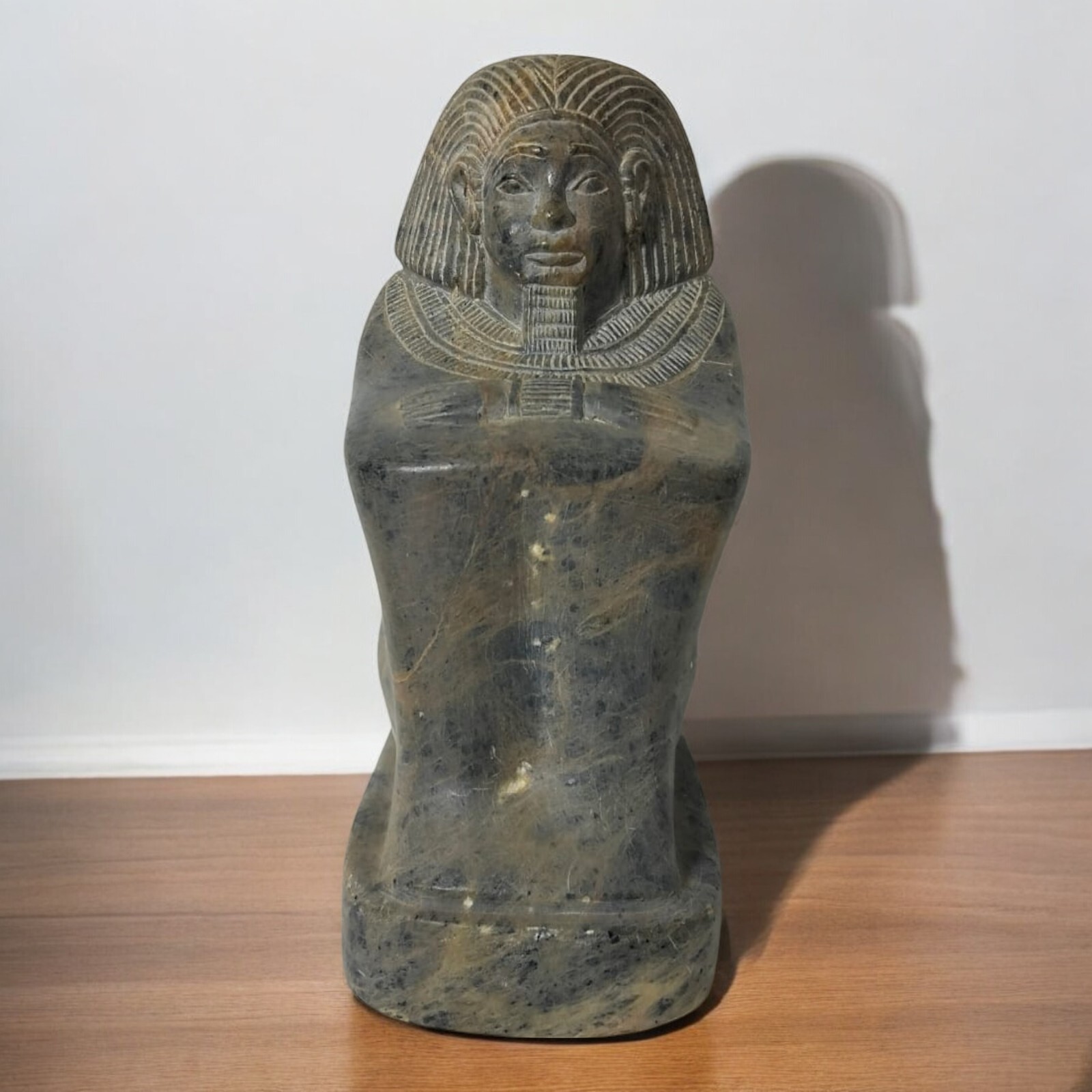 Ancient Egyptian Scribe Hieroglyphic Rare Antique Pharaonic Unique Statue BC