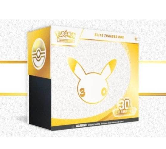 Pokemon 30th Anniversary Celebration Elite Trainer Box ETB Sealed Pokemon 30th Anniversary Celebration Elite Trainer Box ETB Sealed