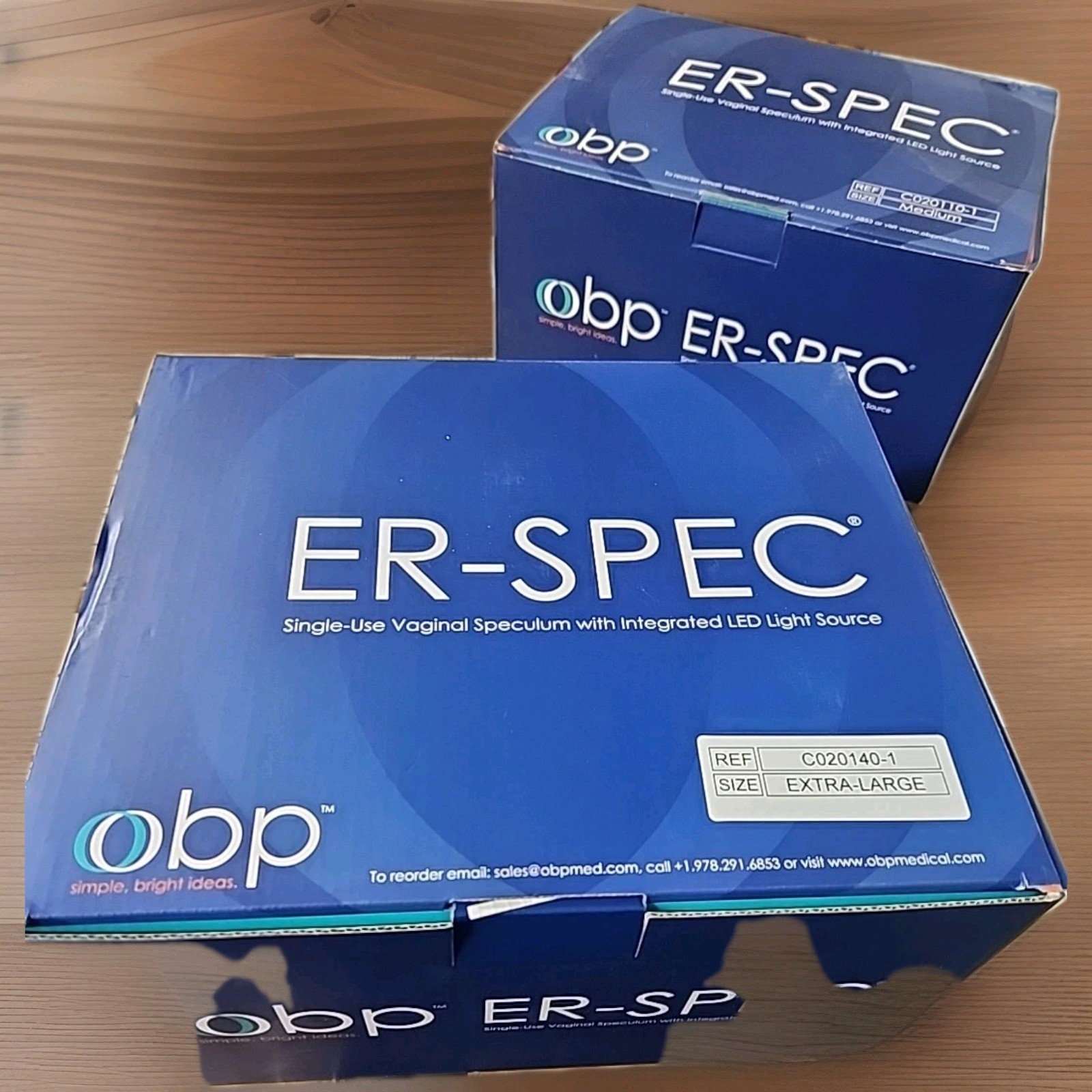 18-Packs OBP ER-SPEC Speculum With Integrated LED Light Source C020100-1 XL 18-Packs OBP ER-SPEC Speculum With Integrated LED Light Source C020100-1 XL