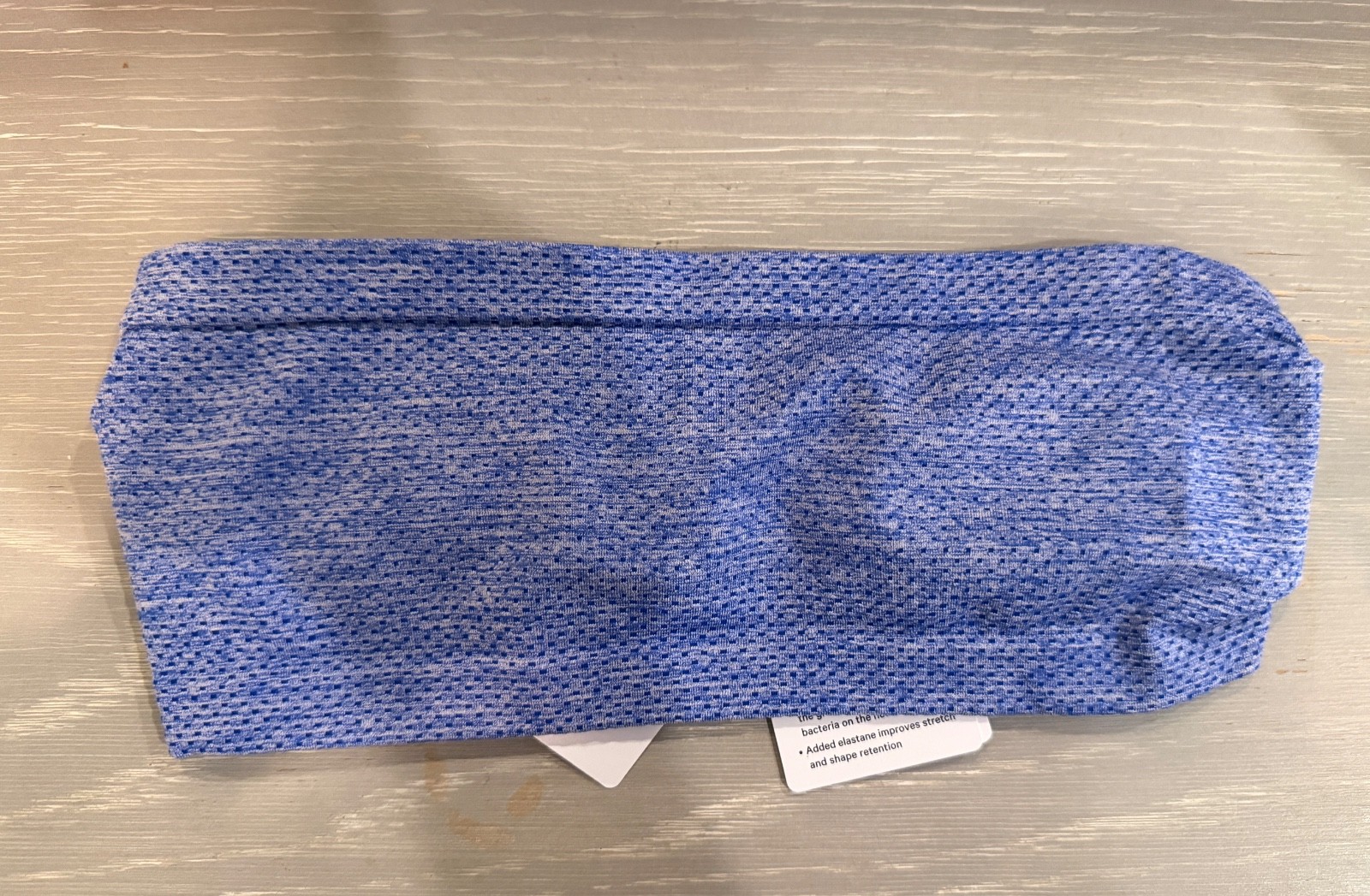 New Lululemon Metal Vent Tech Headband Galactic Cobalt/Lavender Frost