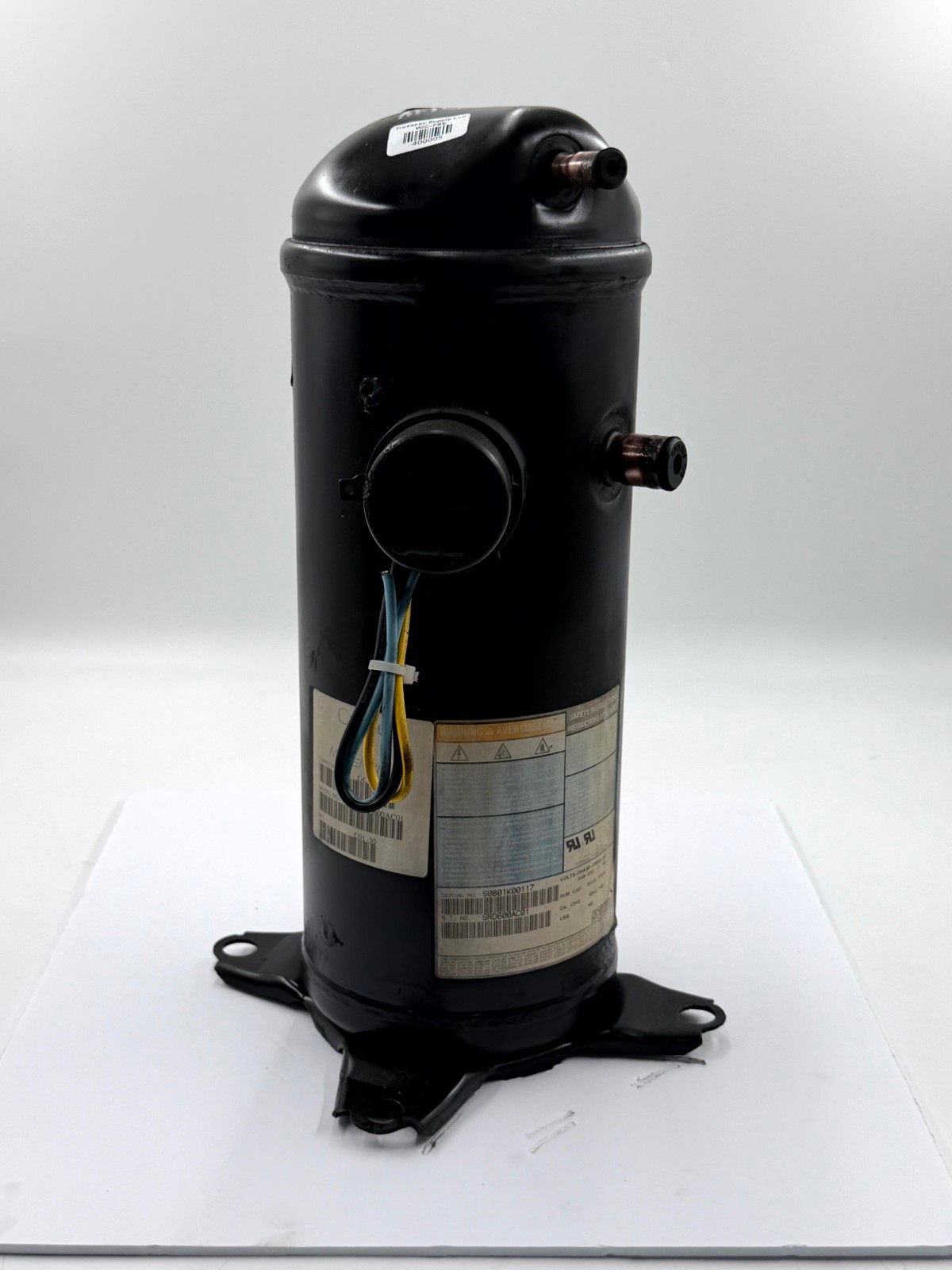 Carlyle SRD600AC01 Scroll Compressor 5-Ton 208-230V 1-Phase 60Hz 61300 BTU R-22