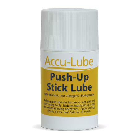 Accu-Lube 79042 Cutting Fluid, Stick Lube, 2.2 Oz, Tube, White Accu-Lube 79042 Cutting Fluid, Stick Lube, 2.2 Oz, Tube, White