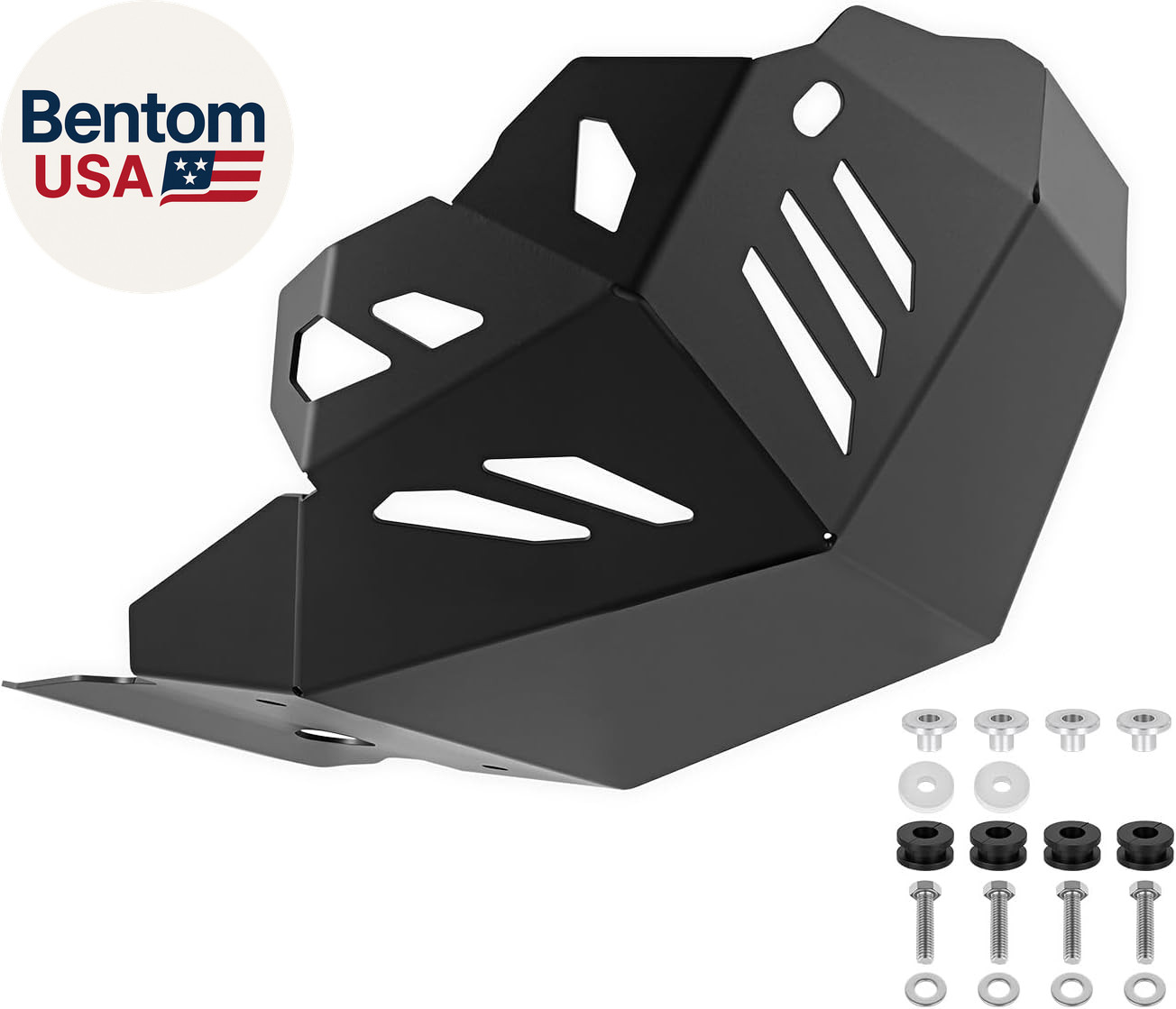 Engine Guard Skid Plate Protector for KLR650 2008-2026, 4 MM Thick Belly Pan Eng Engine Guard Skid Plate Protector for KLR650 2008-2026, 4 MM Thick Belly Pan Eng