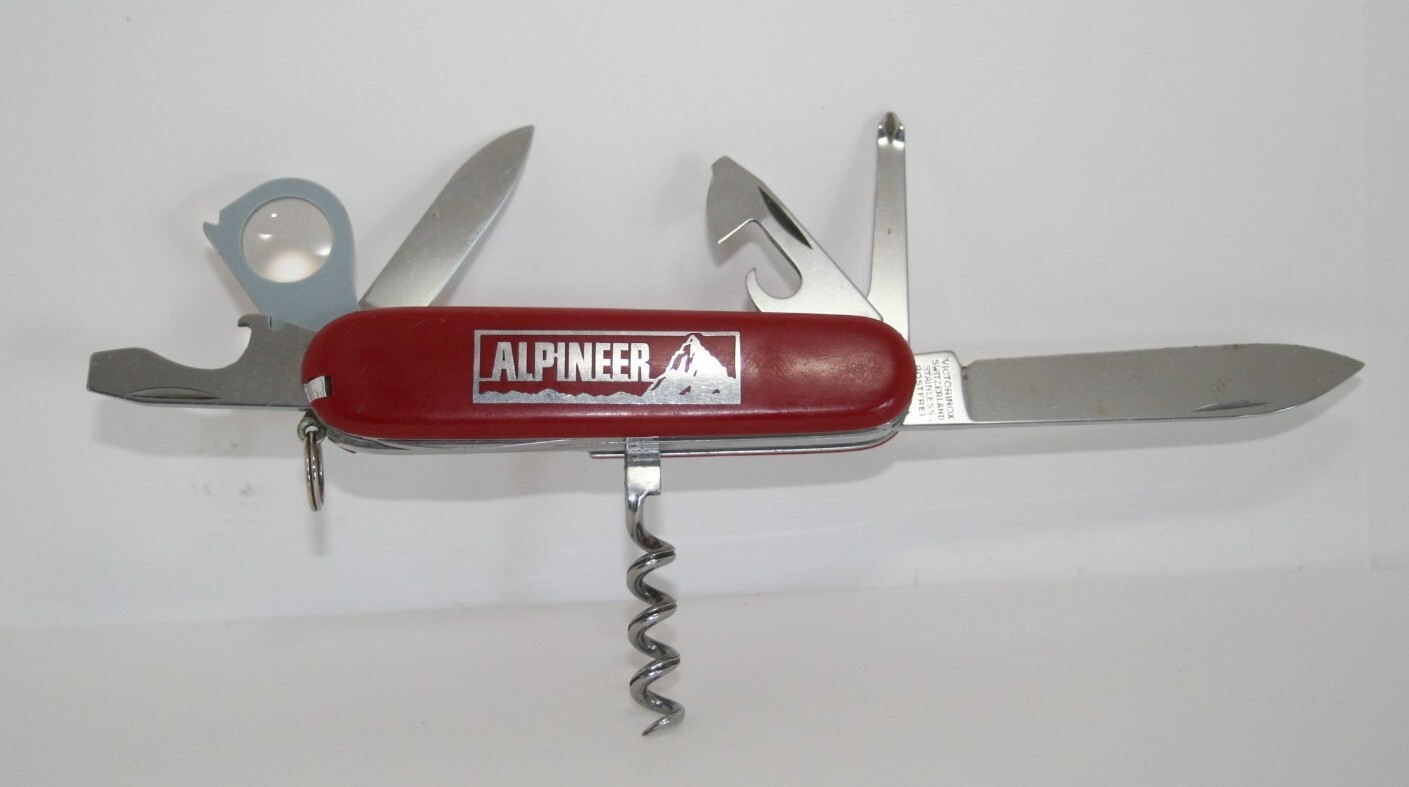 RARE Vtg Victorinox 452 Alpineer Passenger Swiss Army Knife Canada Special Edit. RARE Vtg Victorinox 452 Alpineer Passenger Swiss Army Knife Canada Special Edit.