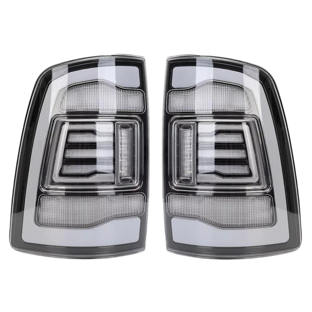 for 4th Gen Dodge Ram 1500 2500 3500 2009-2018 LED Tail Lights Clear Rear Light for 4th Gen Dodge Ram 1500 2500 3500 2009-2018 LED Tail Lights Clear Rear Light