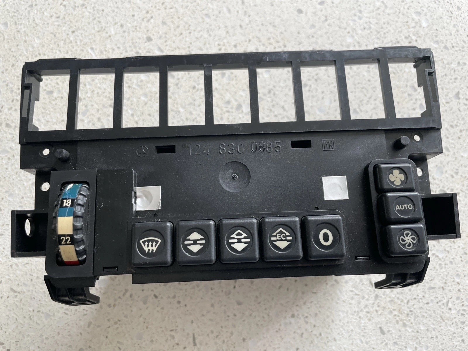 1988-1992 MERCEDES W124 300E 300CE A/C HEATER CLIMATE CONTROL A124830885 OEM🟠1988-1992 MERCEDES W124 300E 300CE A/C HEATER CLIMATE CONTROL A124830885 OEMðŸŸ