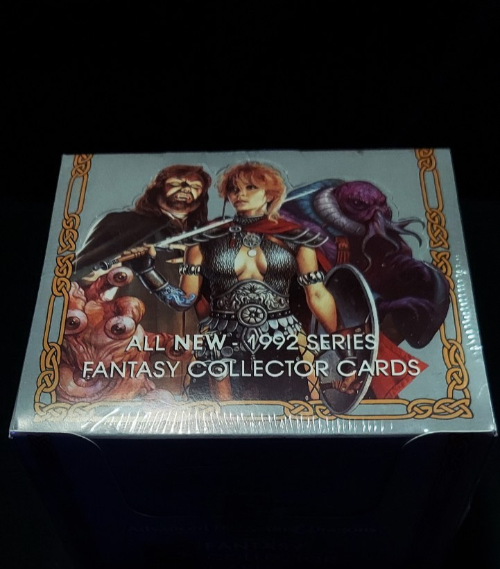 1992-TSR-2nd Ed. Advanced Dungeons & Dragon Fantasy Collector Cards-Sealed Box 1992-TSR-2nd Ed. Advanced Dungeons & Dragon Fantasy Collector Cards-Sealed Box