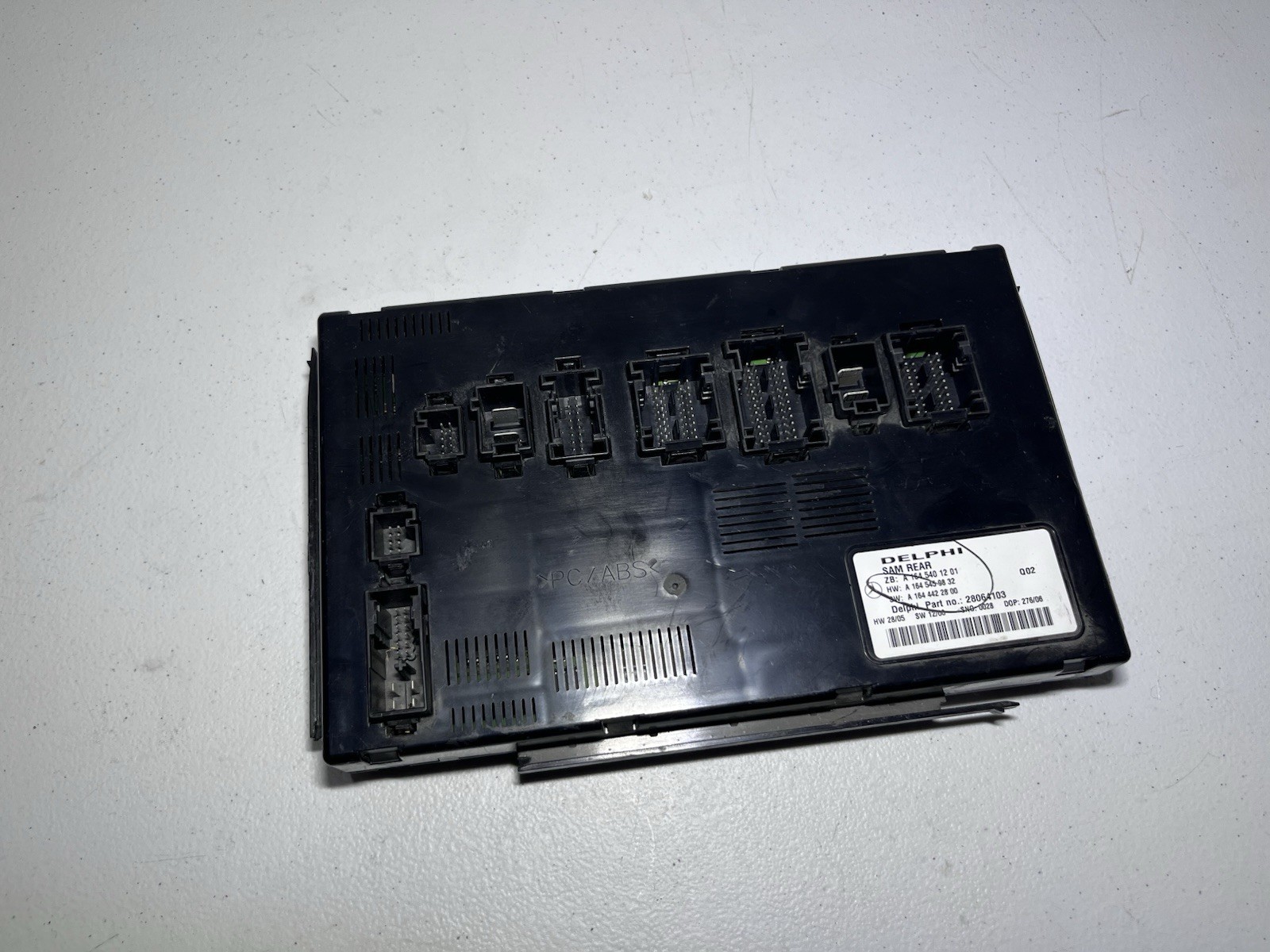 2007-2012 Mercedes W164 R320 Rear SAM Signal Acquisition A 164 540 12 01 2007-2012 Mercedes W164 R320 Rear SAM Signal Acquisition A 164 540 12 01