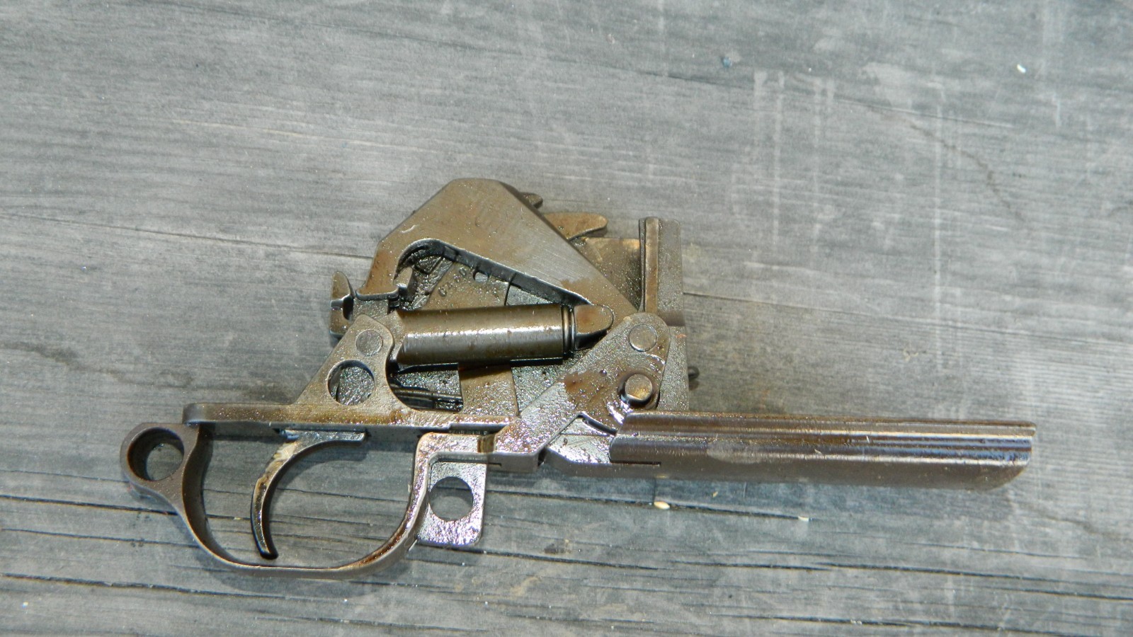 Complete Original WW2 US Springfield M1 Garand Trigger Assembly Jan-June 1944 Complete Original WW2 US Springfield M1 Garand Trigger Assembly Jan-June 1944