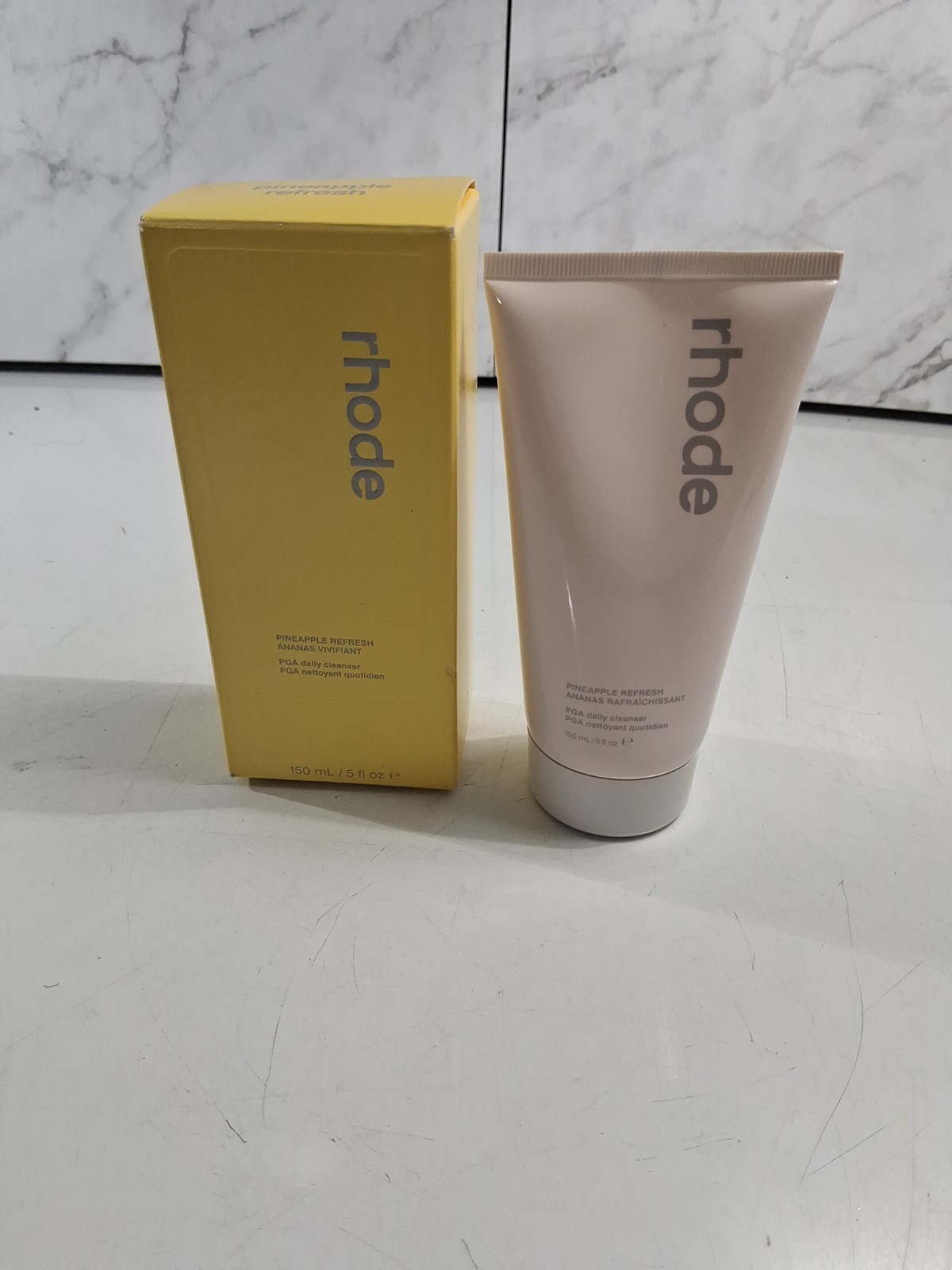 Rhode by Hailey Bieber Pineapple Refresh The Daily Cleanser 150ml/5oz New in Box