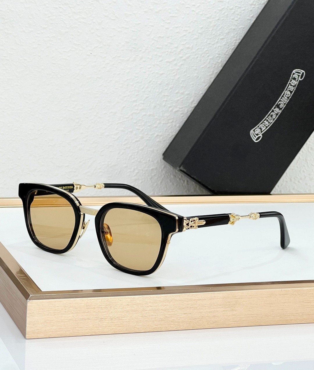 Chrome Hearts Duck Butter Sunglasses Square Unisex Designer Eyewear 52-21-152 Chrome Hearts Duck Butter Sunglasses Square Unisex Designer Eyewear 52-21-152