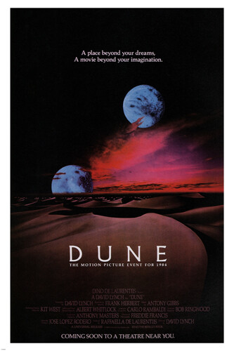 david LYNCH\'S DUNE movie poster science fiction DREAMS FANTASY 20x30 new - VW0 david LYNCH\'S DUNE movie poster science fiction DREAMS FANTASY 20x30 new - VW0