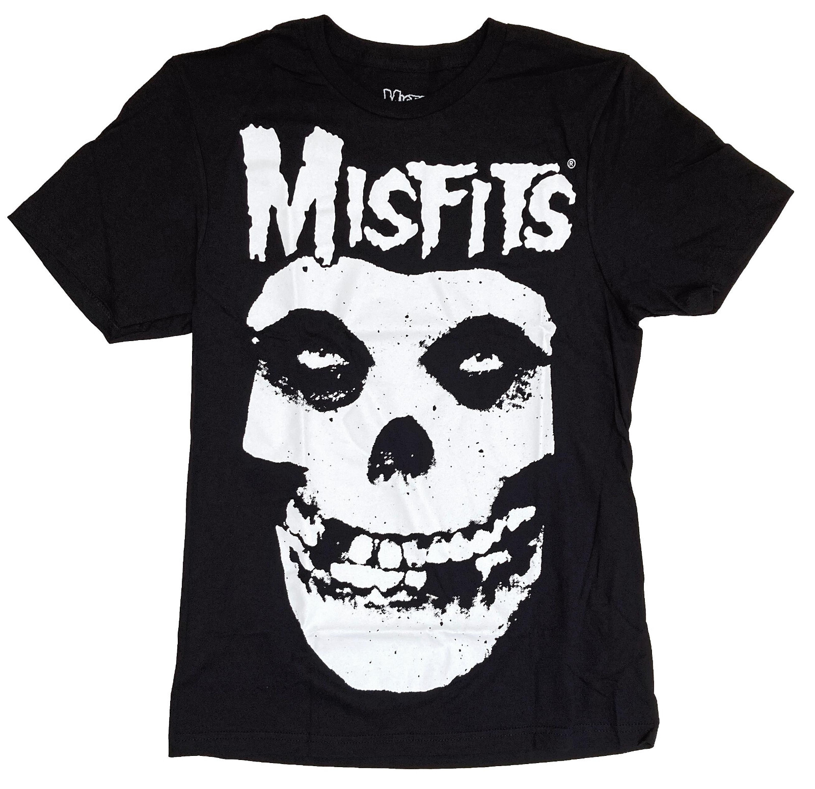 Misfits Rock Band Classic Skull Logo Men's Black T-Shirt New Misfits Rock Band Classic Skull Logo Men's Black T-Shirt New