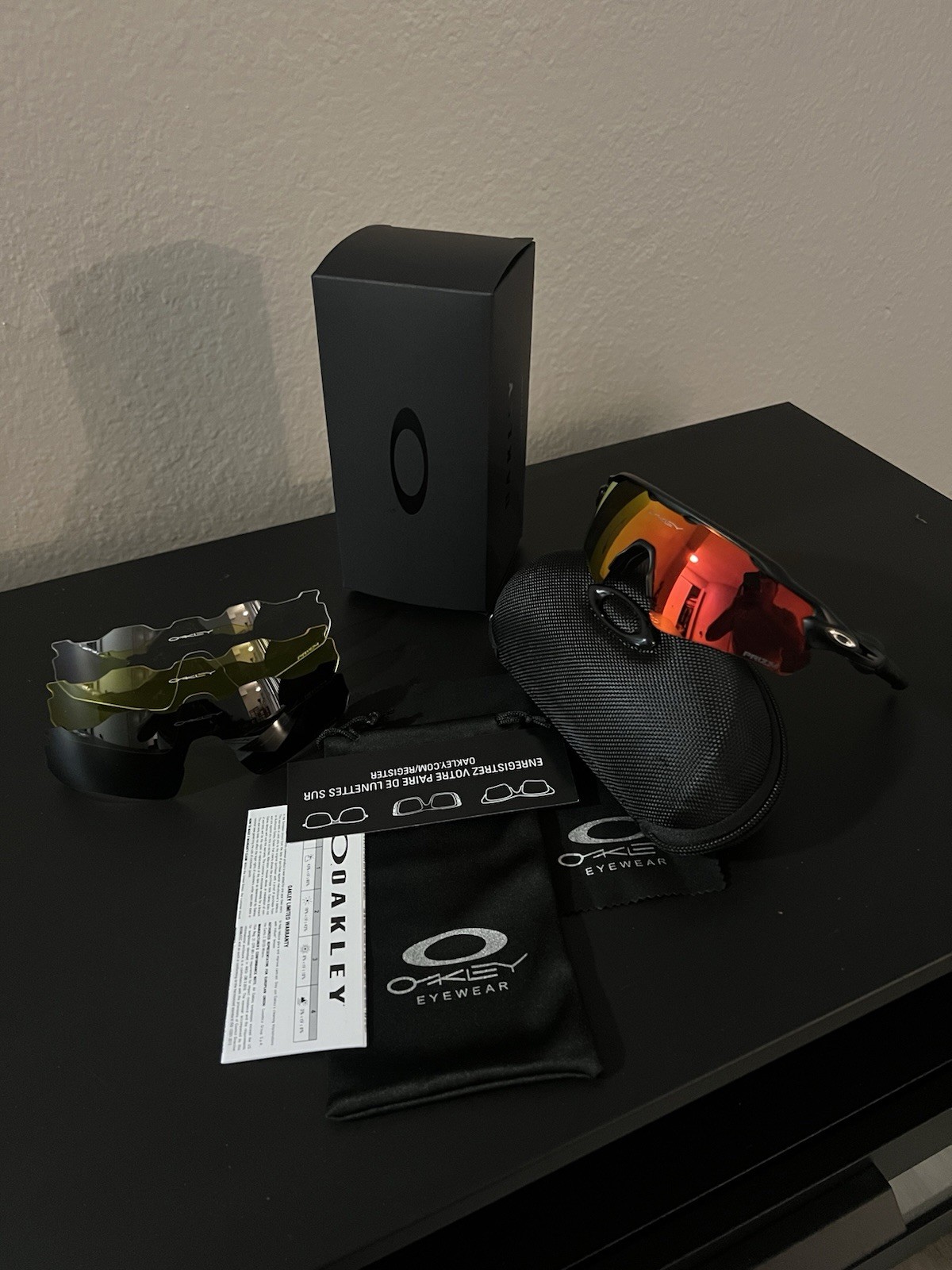 Oakley Radar EV Path OO9208 Matte Black Prizm Torch Trail Sunglasses Oakley Radar EV Path OO9208 Matte Black Prizm Torch Trail Sunglasses
