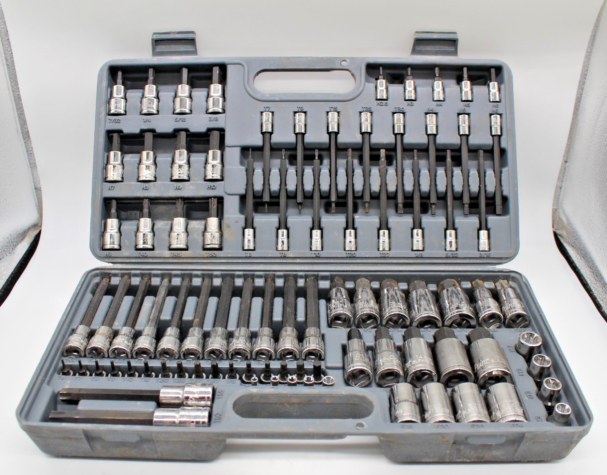 BLUE-POINT 87pc TORX HEX BIT SOCKET SET BLPTHC87 COMPLETE