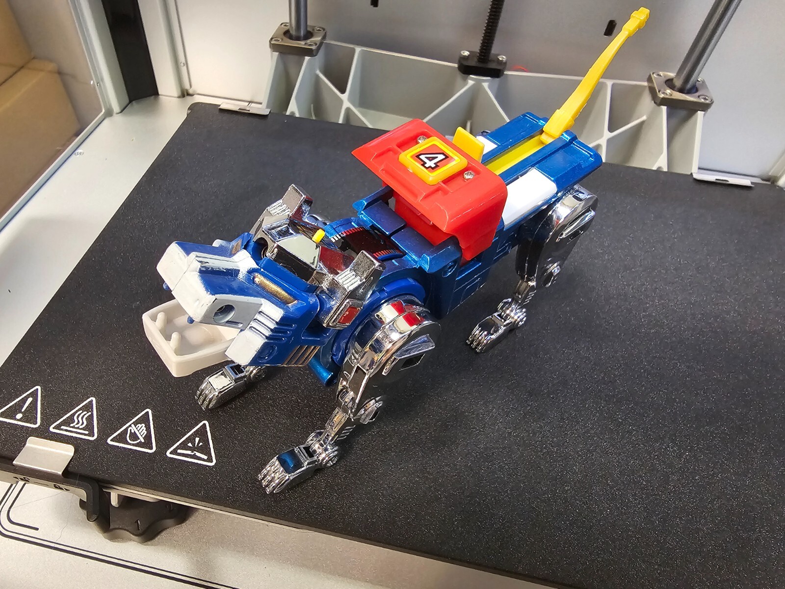 NOS Original 1981 1985 Voltron Blue Lion TOEI B D Golion Action Figure