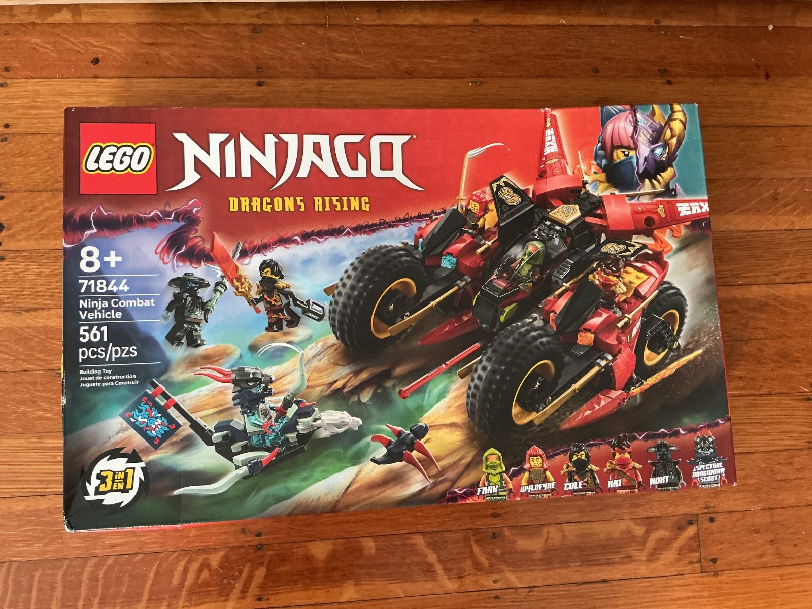 LEGO® Ninjago® Ninja Combat Vehicle 71844 - 561 pcs - New in Sealed Box
