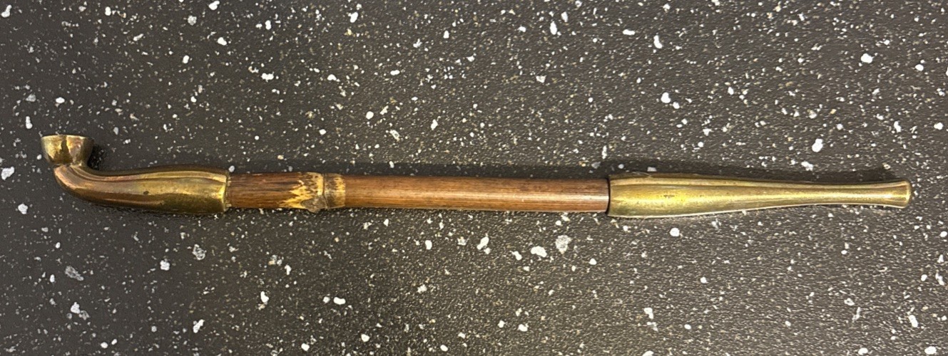 Vintage - Antique - Japanese Kiseru Smoking Pipe - Bamboo - Nice Vintage - Antique - Japanese Kiseru Smoking Pipe - Bamboo - Nice