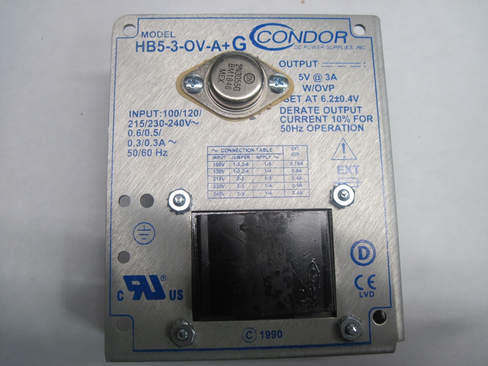 HB5-3-OV-A+G  CONDOR