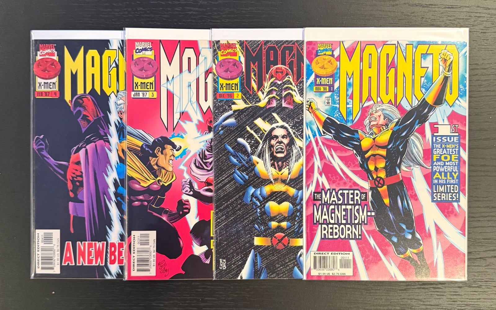 Marvel: Magneto Vol. 1 (1996) #1-4 Complete Set Marvel: Magneto Vol. 1 (1996) #1-4 Complete Set