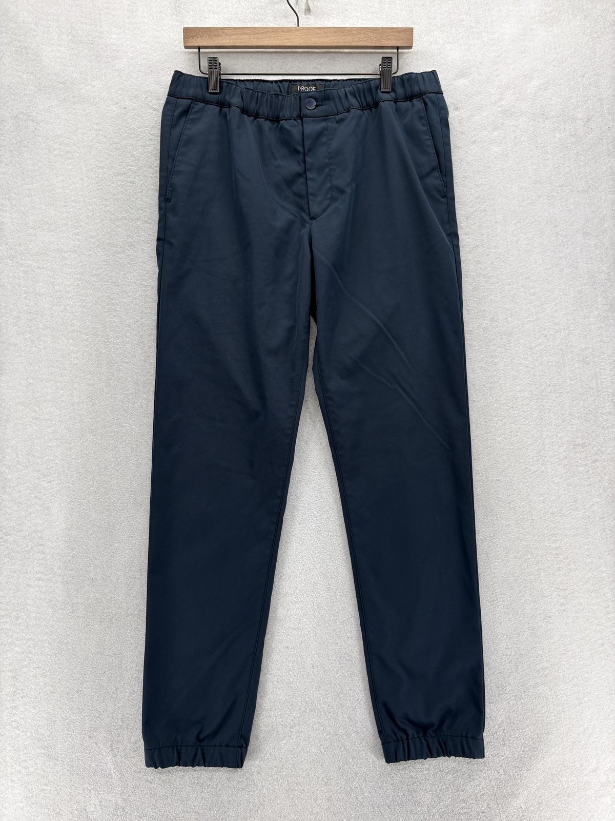 Proof Nomad Jogger Pants Mens Large Blue Woven Stretch Hiking Travel Huckberry