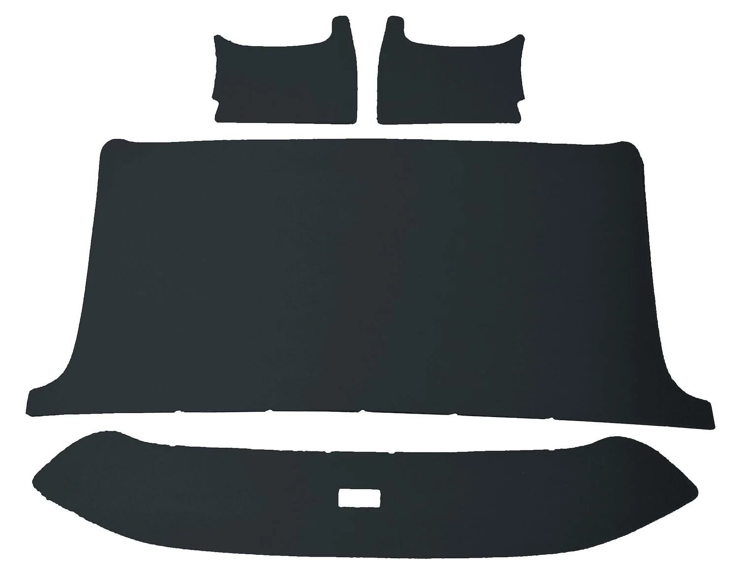 JEGS ABS Plastic Headliner for 1965-1966 Ford F-100, F-250, F-350 Standard Cab