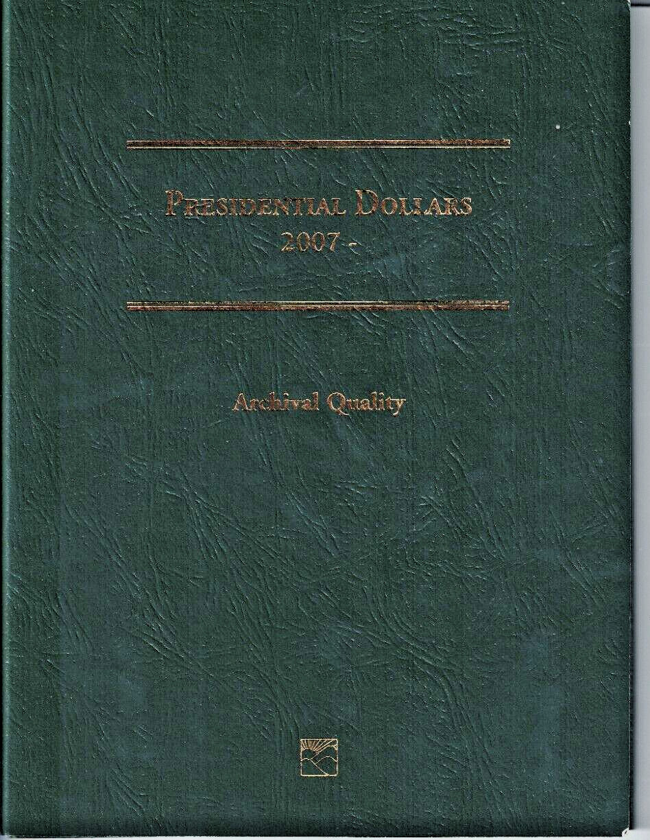 2007-2026 Uncirculated President Dollar Type set in Folder+41 Coins 