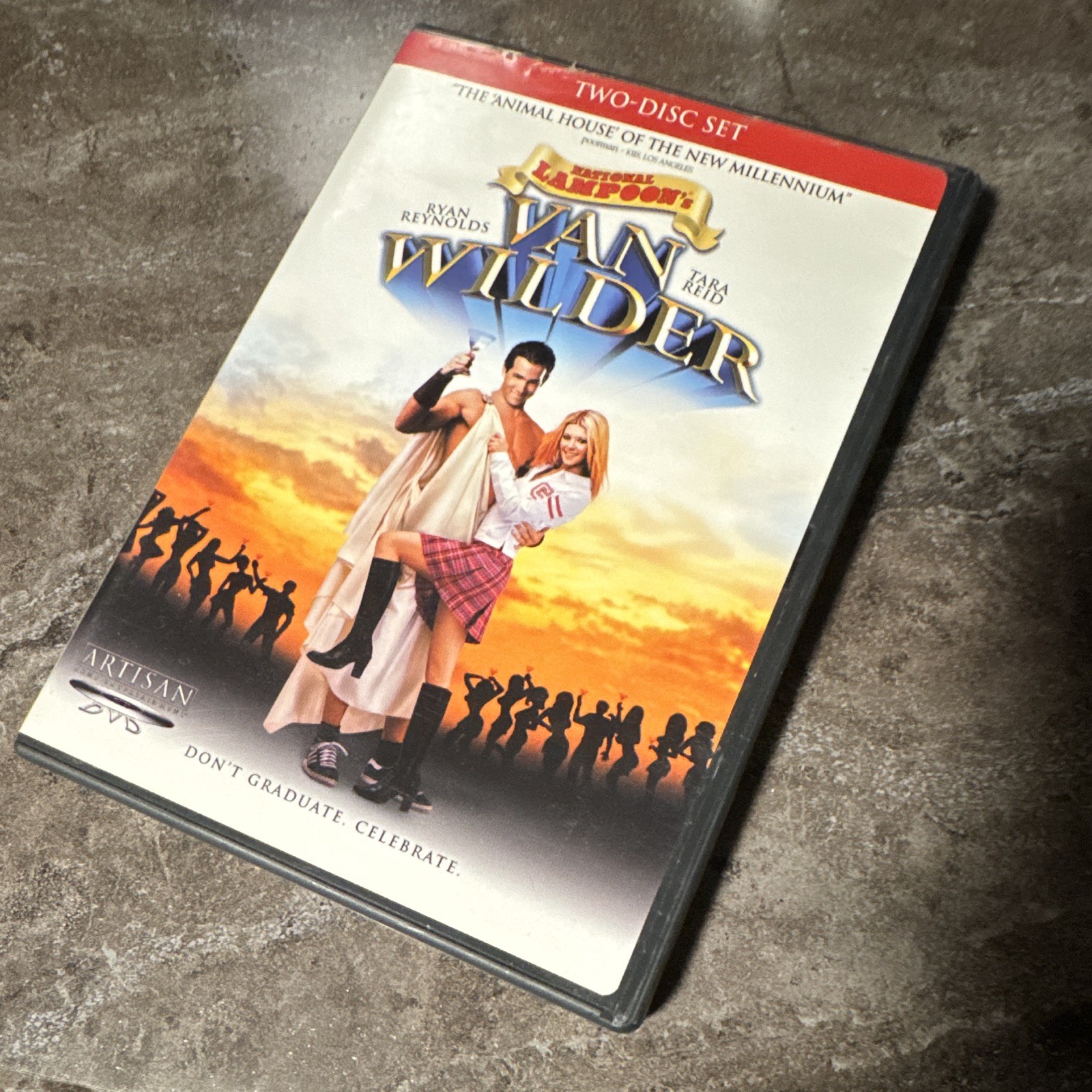 National Lampoon\'s Van Wilder DVD 2-Disc Set 2002 R Artisan Ryan Reynolds WS National Lampoon\'s Van Wilder DVD 2-Disc Set 2002 R Artisan Ryan Reynolds WS